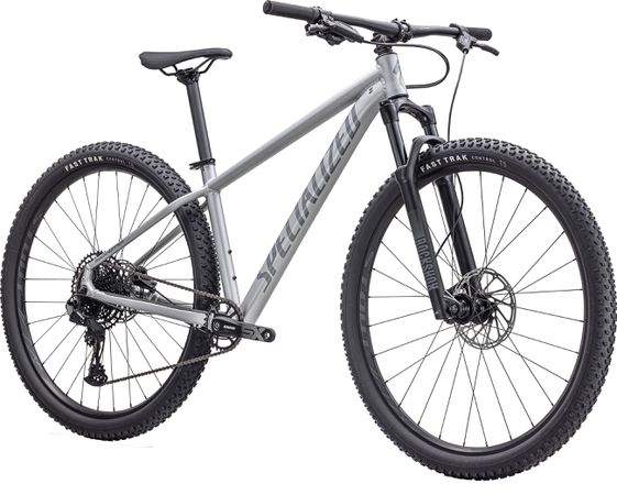 ROCKHOPPER EXPERT 27.5 Jugendvelo / satin silver dust smoke / S