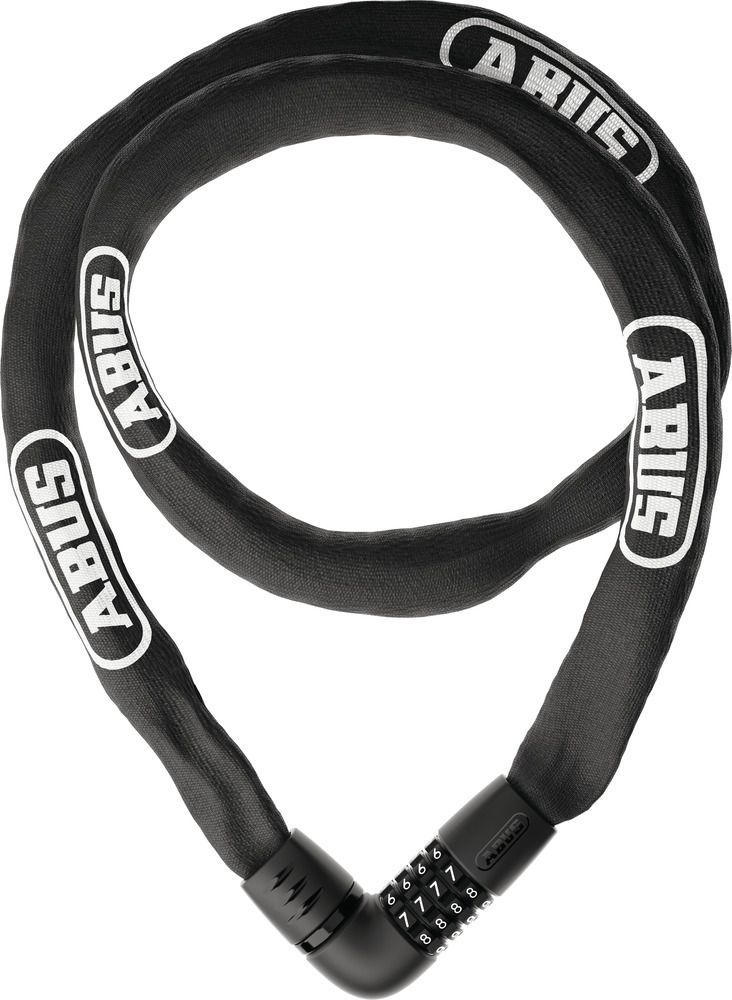 Abus Kettenschloss Tresor 6807C Code / black / 1400 mm, 1800 g