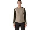DIRT CRAFT Damen-Langarmshirt / seabird grey / M