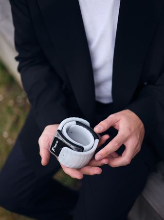 FLASHER ARMBAND Blinkerarmbänder / schwarz