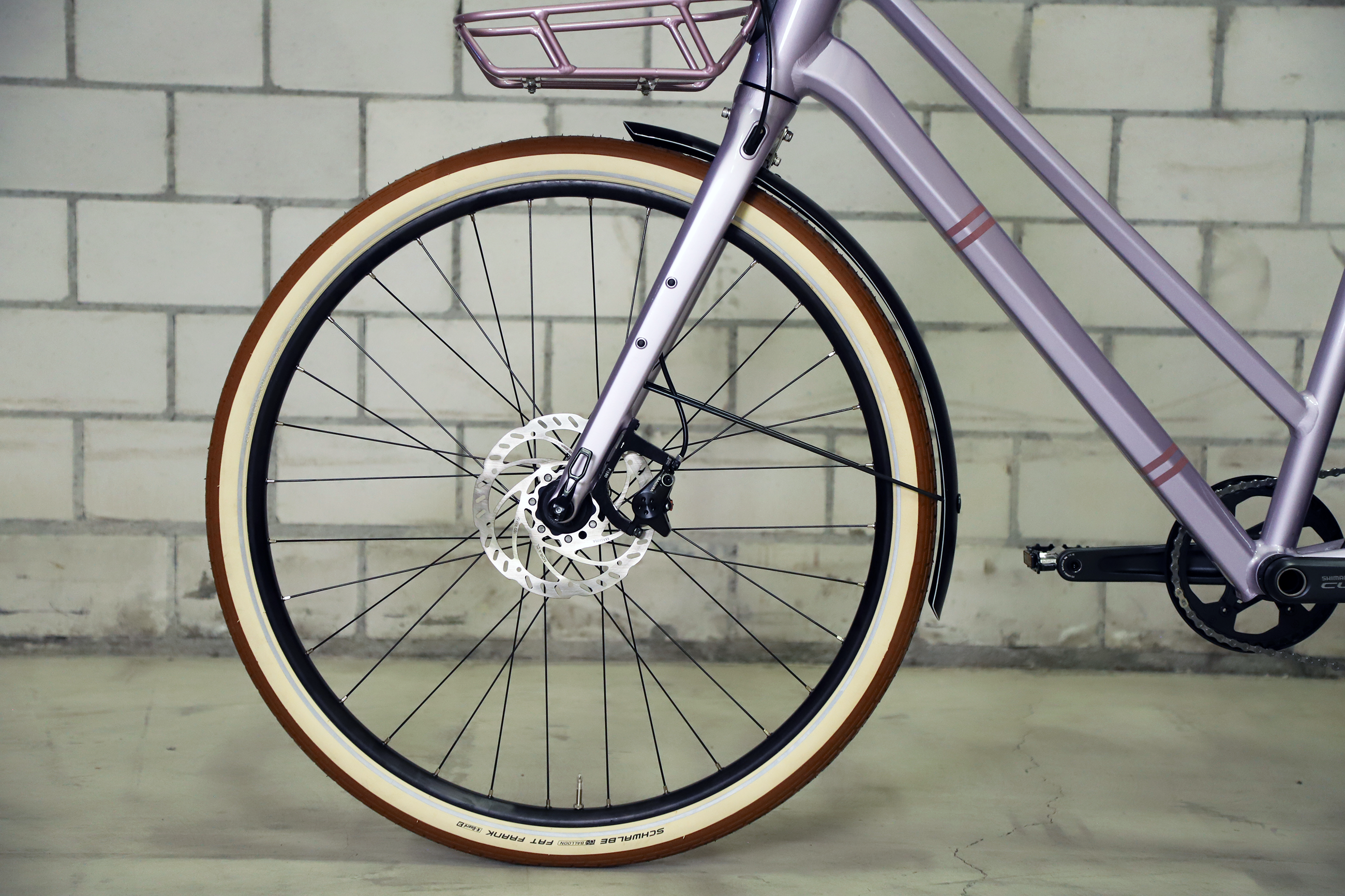 INDY LIFE Para City- und Alltagsvelos / lavendel glanz / 48 CM