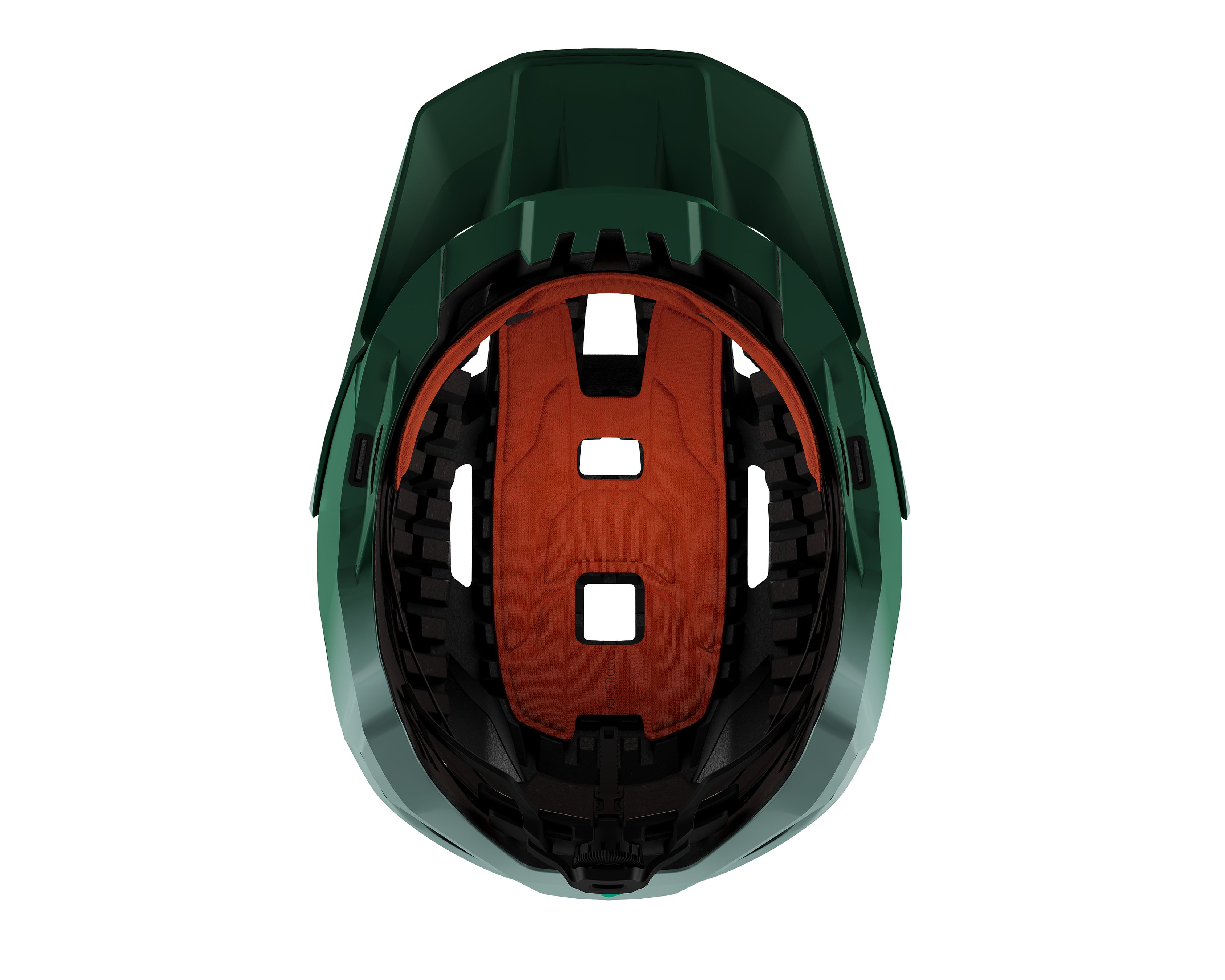 Unisex MTB Impala KinetiCore Helm / matte dark green mint / S