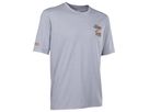 IONIC MERINO Herren-Kurzarmshirt / frosted grey / XXL