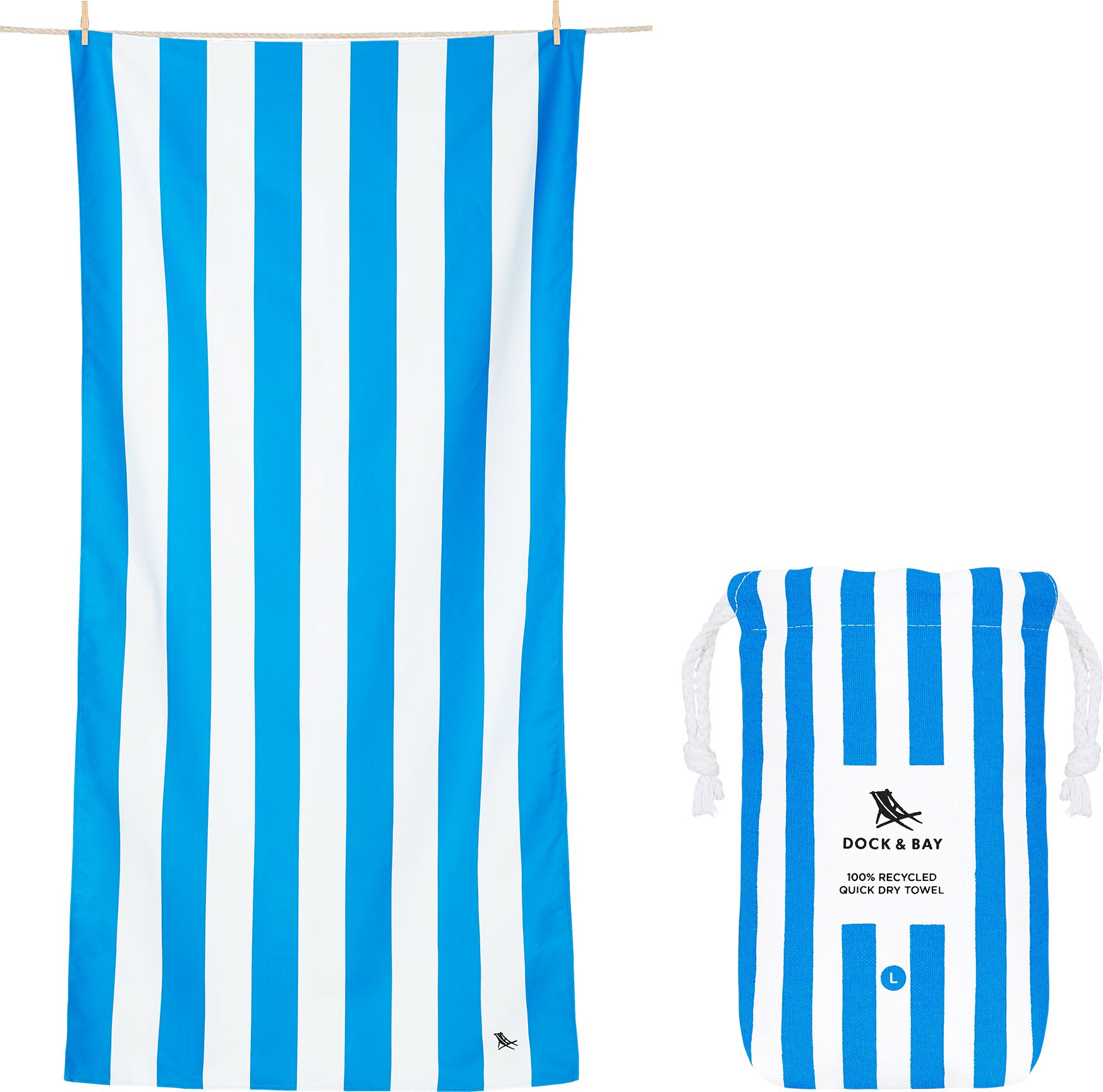 Beach Towels Large / bondi blue