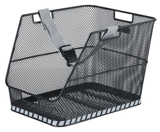 Class Fahrradkorb hinten / schwarz
