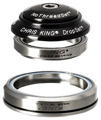 DROPSET-3 PRESS FIT Steuersatz 1-1/8"/1.5" (Zero Stack) / schwarz