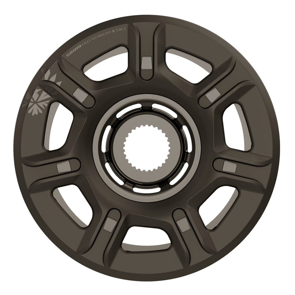 Chainring Aeroguard 38T/36T Bosch Gen4 DM Eagle / black