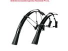 RACEBLADE Steckschutzblechgarnitur Pro / schwarz / 28", 25mm