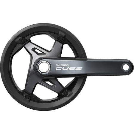 Kettenradgarnitur Cues FC-U8000 Single 9/10/11-Gang / schwarz / 170 mm, 42, ja (einfach)