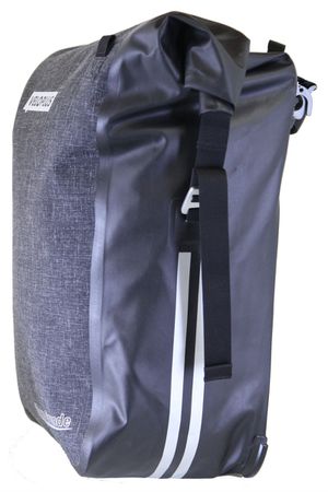 PIAZZA GRANDE Hinterradtasche (Single) / grau schwarz