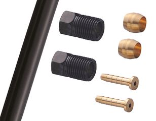 SM-BH59JK Bremsleitung / schwarz / 1000 mm