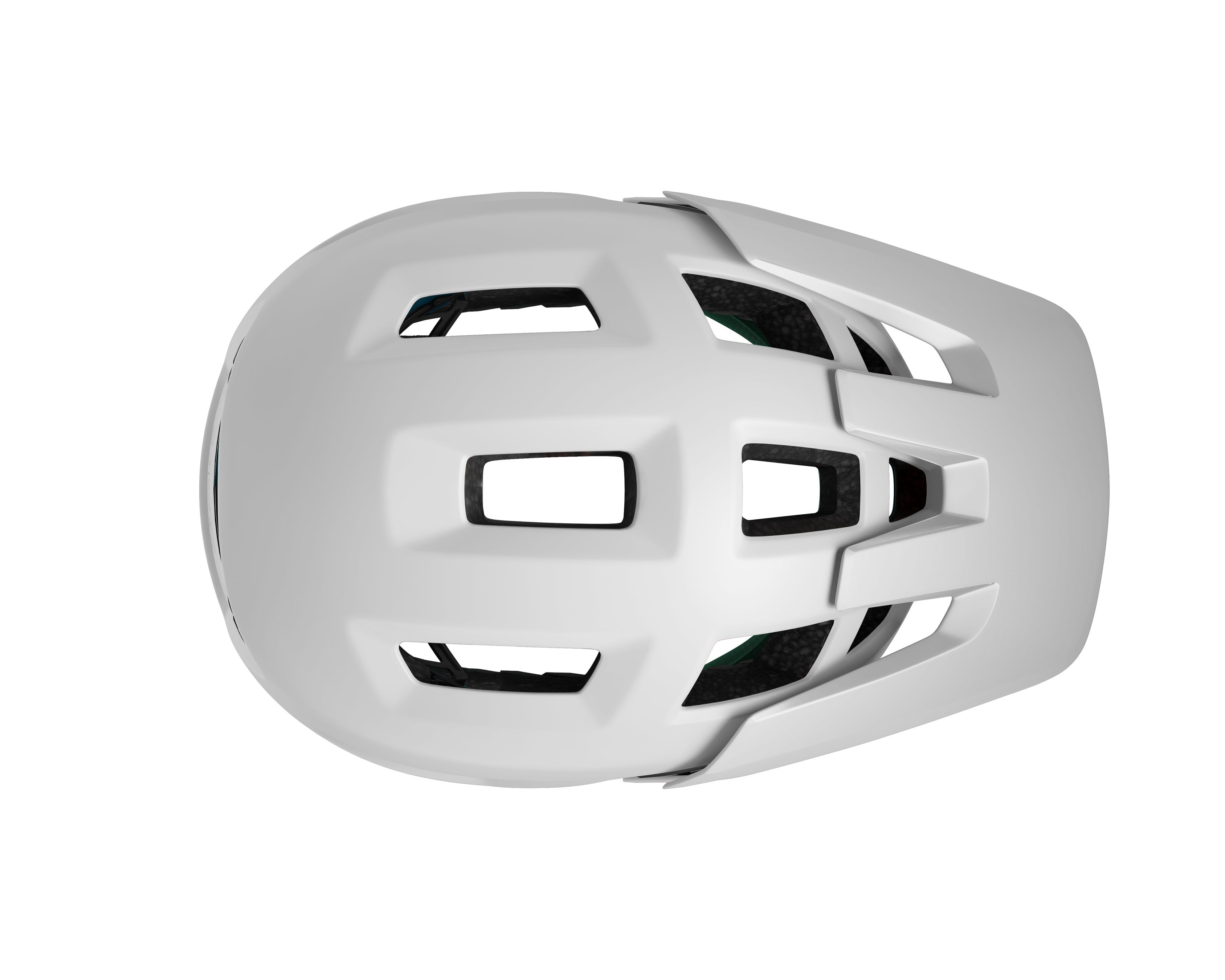 LAZER Unisex MTB Coyote KinetiCore Helm / matte full white / L