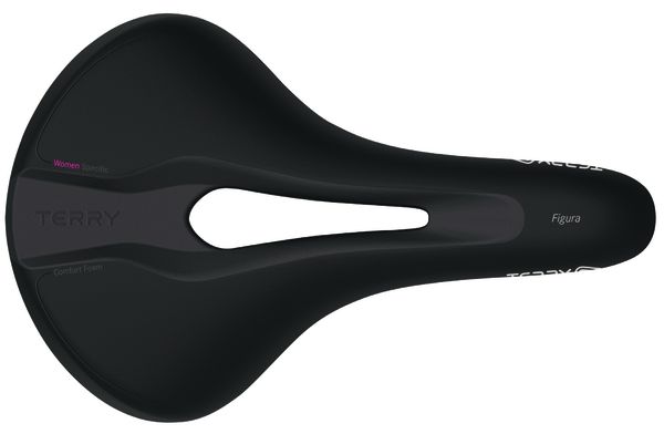 Sattel Figura Lady / schwarz / 167 mm, Standard 9-12 cm