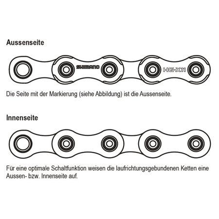 XTR/DURA-ACE HG901 SIL-TEC 11-fach Kette mit Quick-Link / 116 Glieder