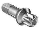 SQUORX NIPPEL Aluminium PL 2.0 X 15mm / silber
