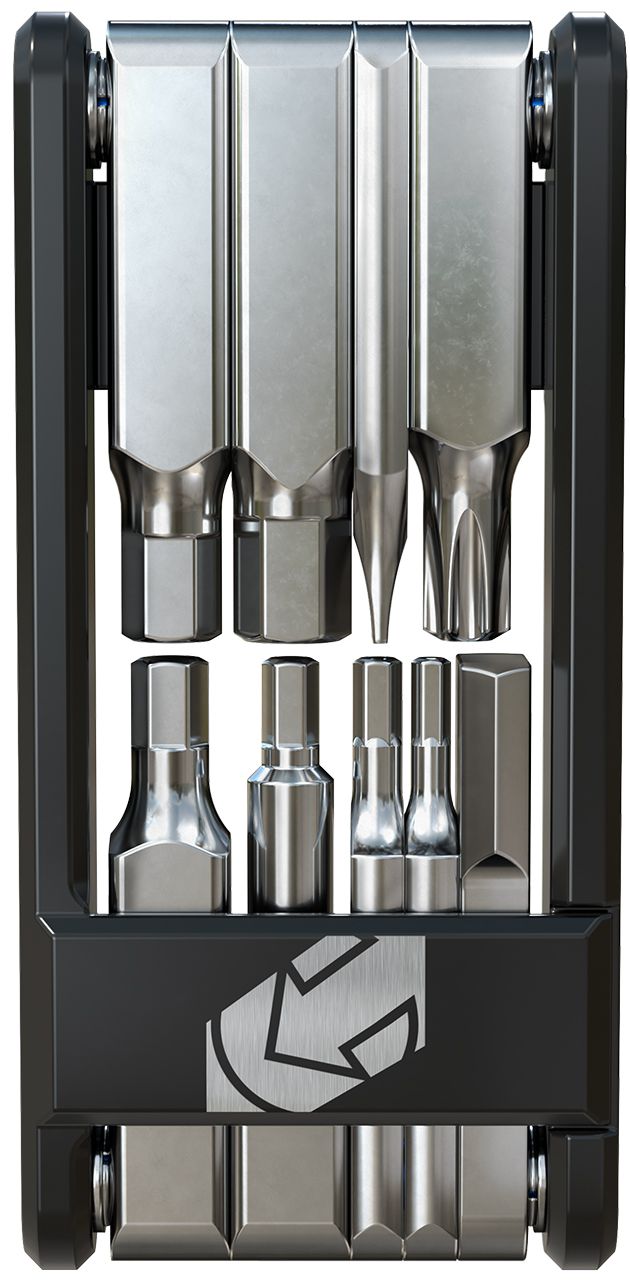 Minitool Performance 9 Funktionen alu schwarz / schwarz