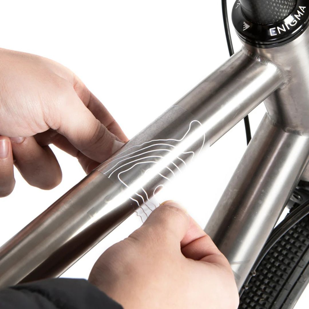 Bicycle Protection Kit / transparent/white / 3 x 3 x 5 cm