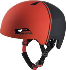 HACKNEY Velohelm / rot schwarz / 47-51CM
