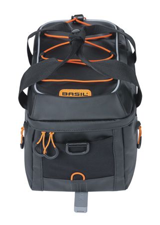 Miles Tarpaulin Gepäckträgertasche MIK / schwarz/orange