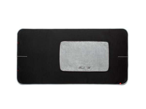 DRY MAT Klett schwarz / schwarz-grau