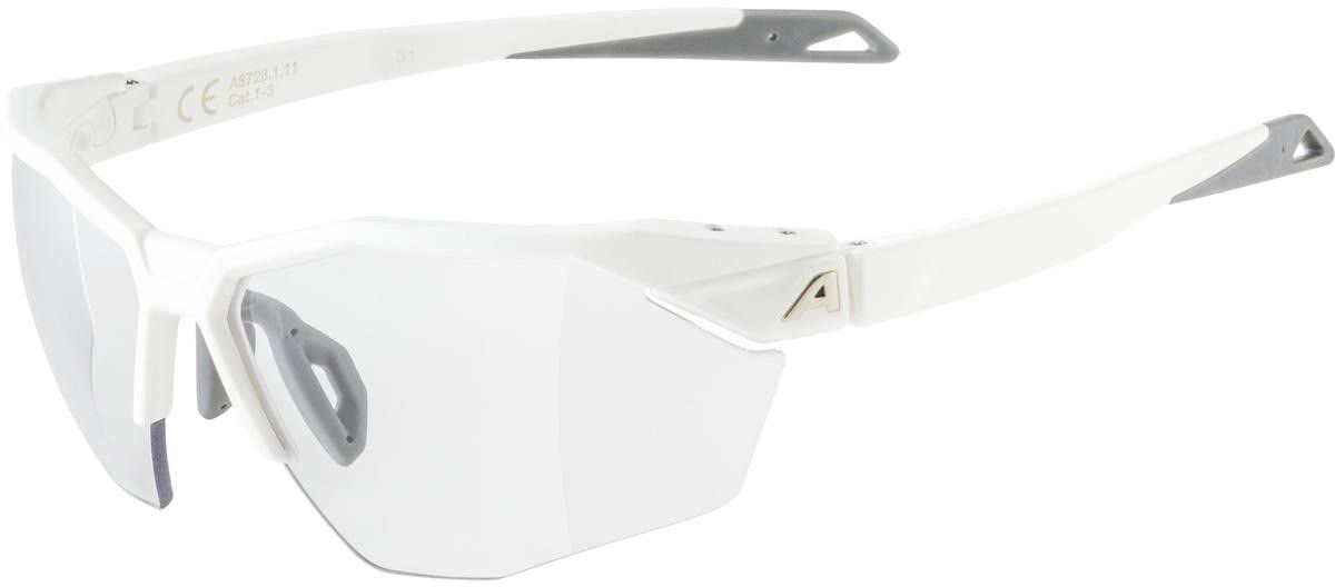 TWIST SIX S HR Varioflex Sportbrille / white matt / 135mm