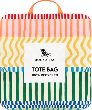 Foldable Bag Medium / stripe up your life