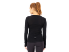BELLA Damen-Merino-Langarmshirt / black / XS