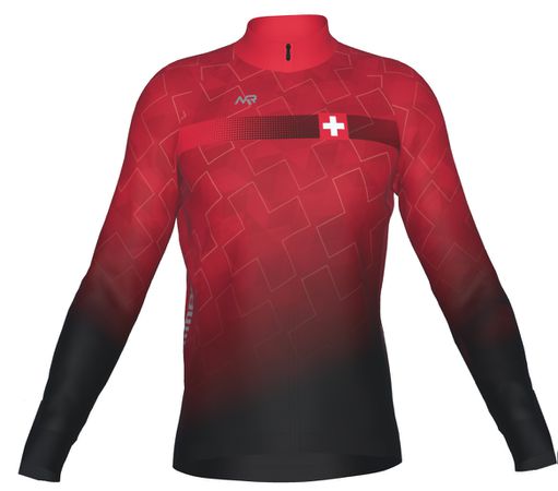 Milremo Endurance Thermal JRSY LS Suisse Edition / red / M