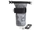 B-RAD TEKLITE ROLL-TOP BAG mit Montageplatte an Bidonhalterösen / grau / 1L