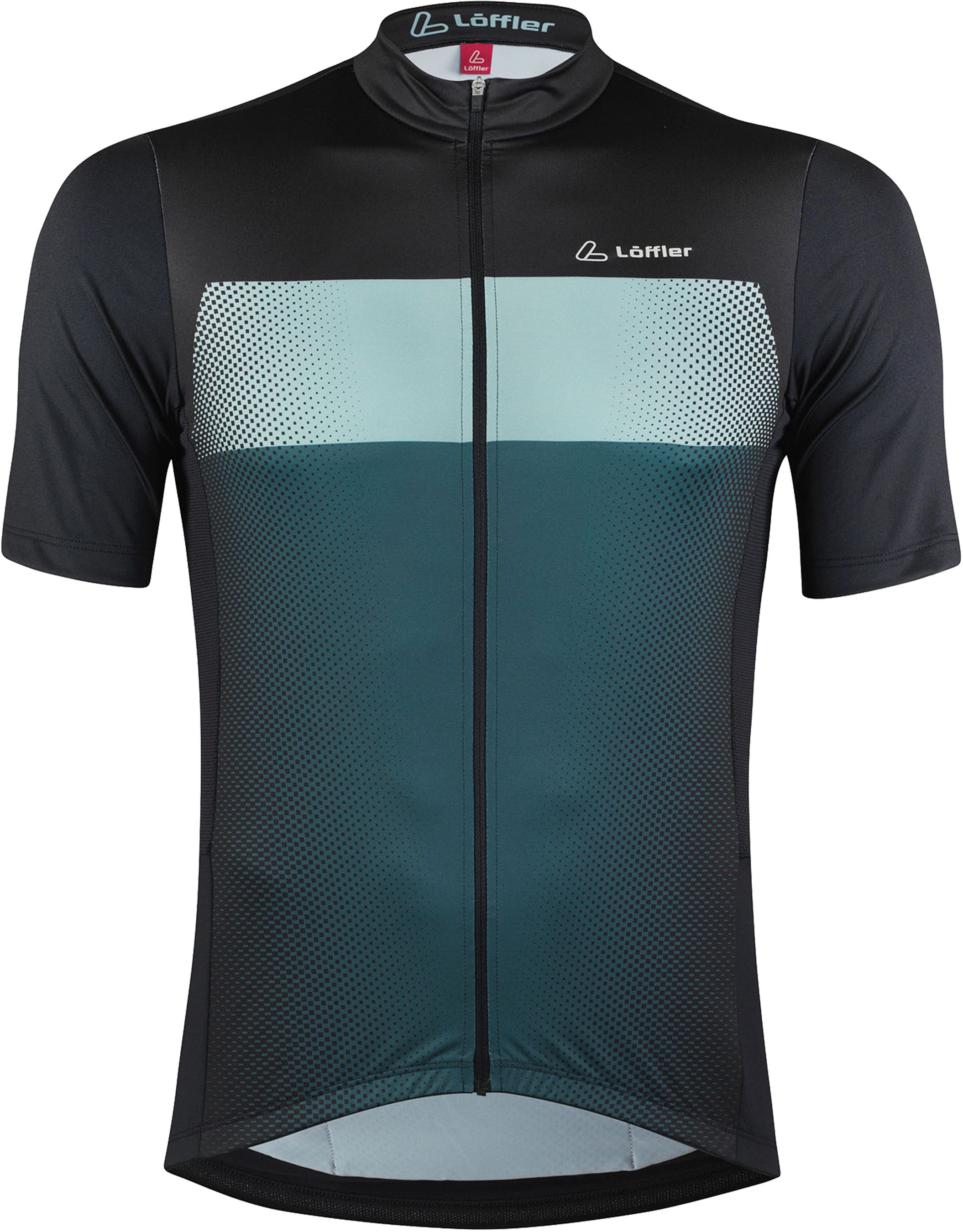 GRADY FZ Herren-Kurzarmtrikot / dark petrol / 54