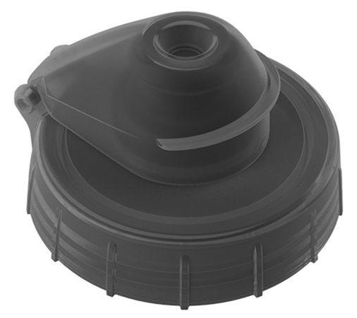 VALVE BOTTLE CAP mit Schmutzdeckel / black