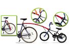 TRAIL-GATOR Tandem-Stange / rot
