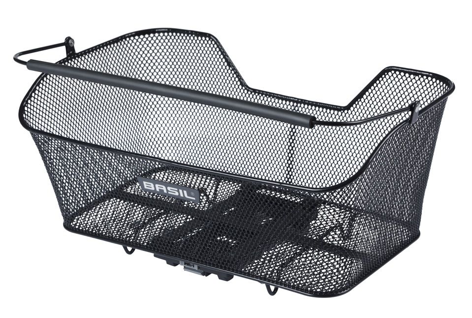 Base XL MIK Fahrradkorb hinten (Öko-Bodenkorb) / schwarz