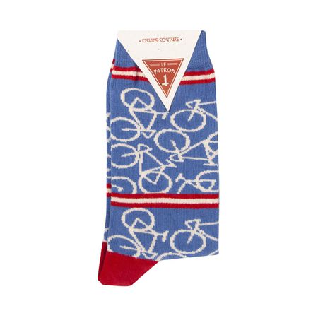 Bicycle Socks / riviera blue / 35-38