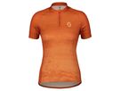 ENDURANCE 30 Damen-Kurzarmtrikot / braze orange/rose beige / XS
