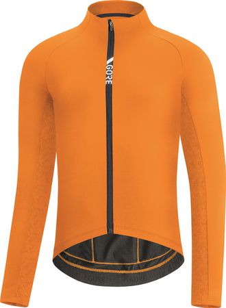 C5 THERMO Herren-Langarmtrikot / bright orange / S
