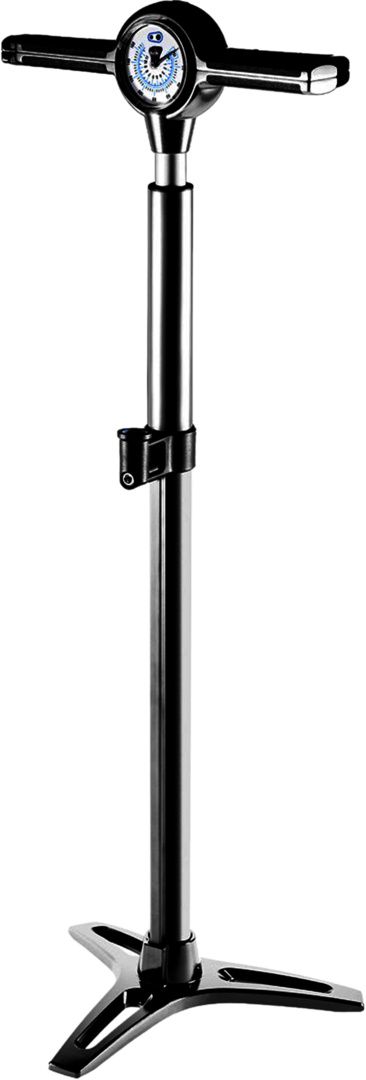 Pumpe Klic Analog / silber / Standpumpe, 160 psi / 11 bar
