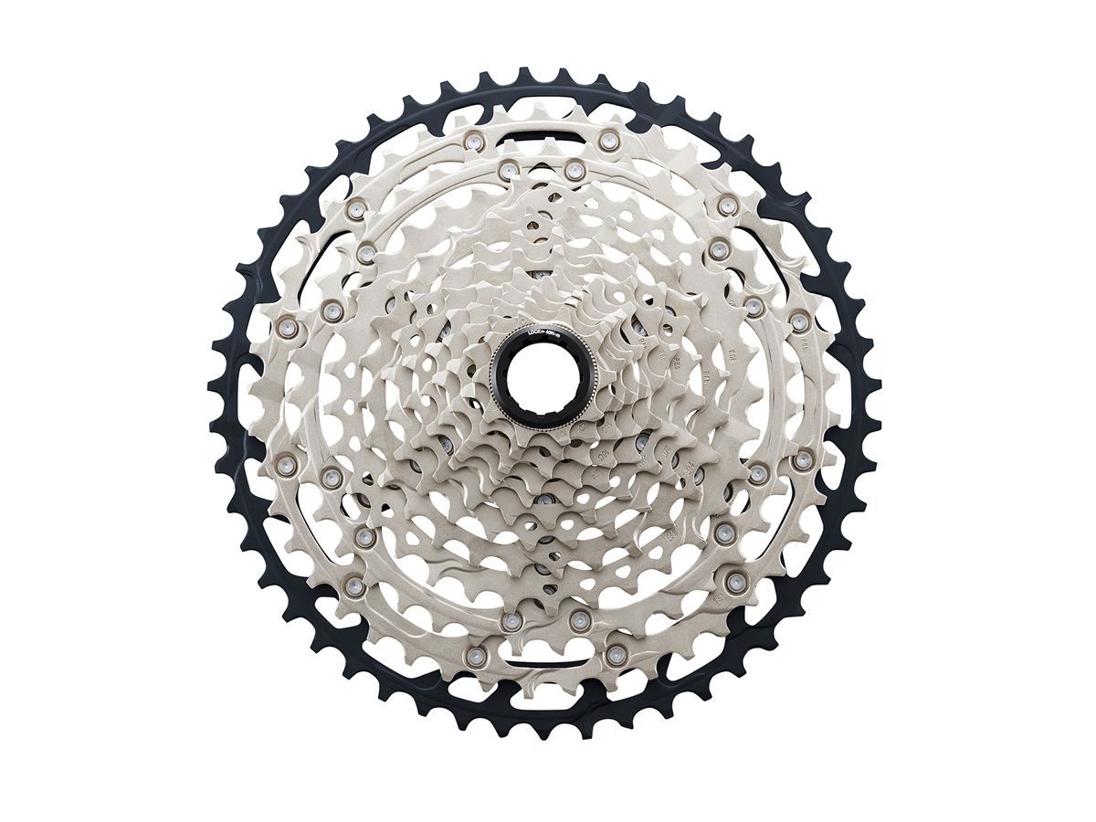 SLX M7100 Kassette Hyperglide+, 12-fach / schwarz silber / 10-51 Zähne