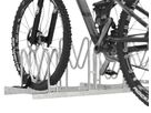 MULTIPARKER Veloständer für 4 Velos / silber / für 4 Velos