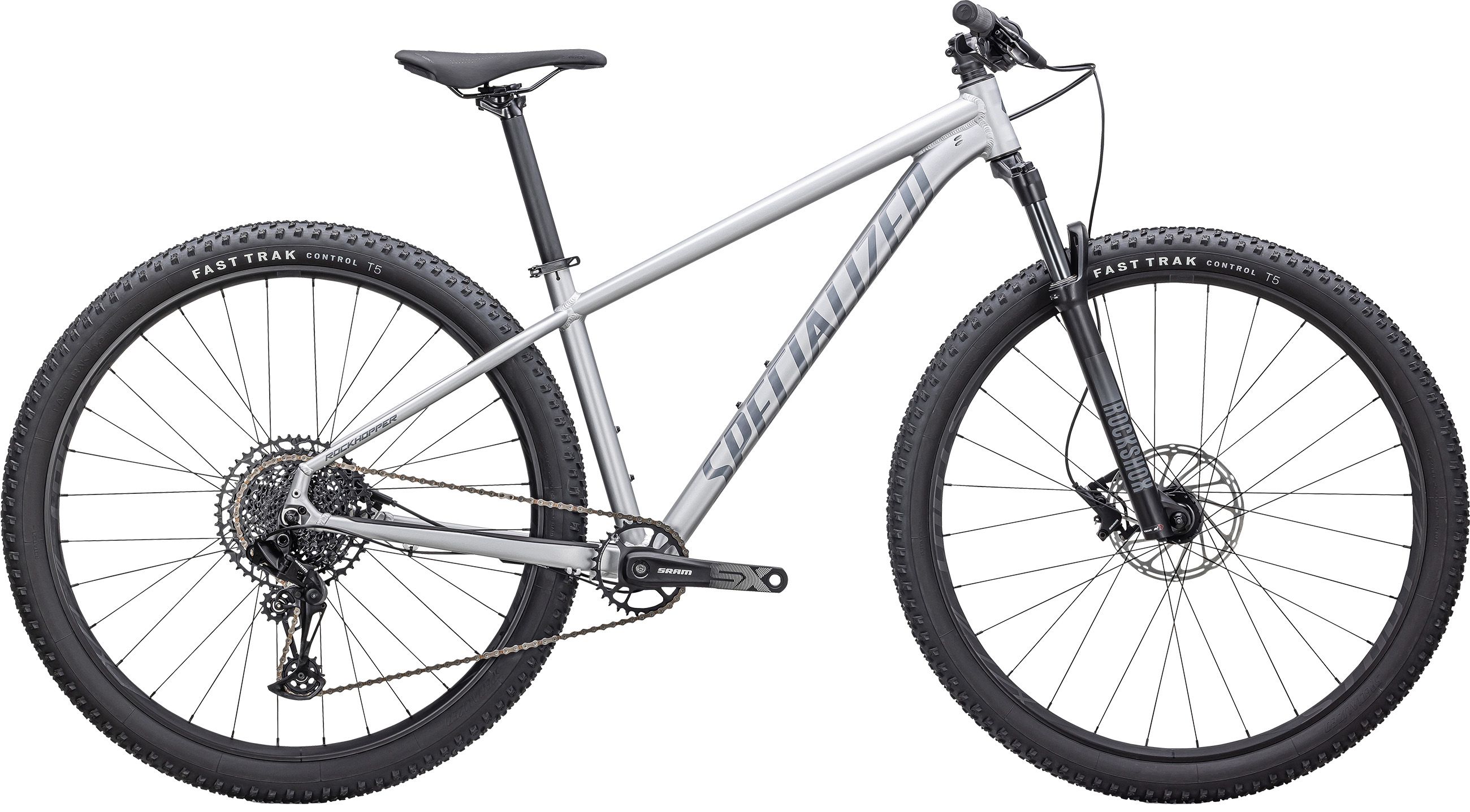 ROCKHOPPER EXPERT 27.5 Jugendvelo / satin silver dust smoke / S