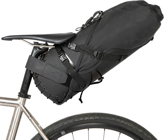 Saddle Bag 18 litres Black / schwarz / 58 x 18 x 18 cm, 18 l