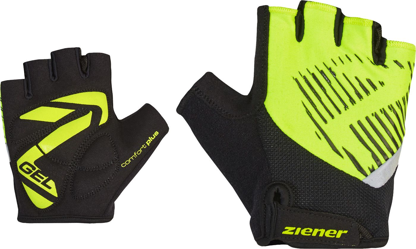 CULL Kinder-Kurzfingerhandschuhe / poison yellow / L=6