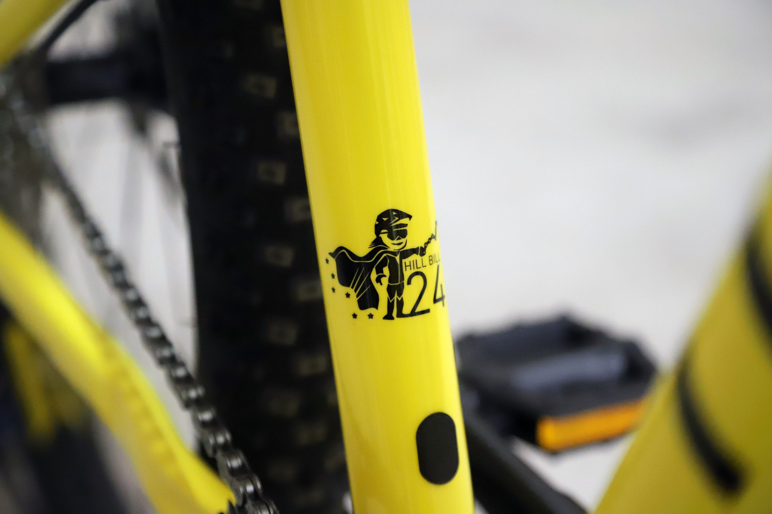 HILL BILL 24 MK2 Kinder- und Jugendvelo / yellow / 24 ZOLL