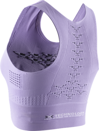 Women Energizer 4.0 Fitness Crop Top / bright lavender white / L