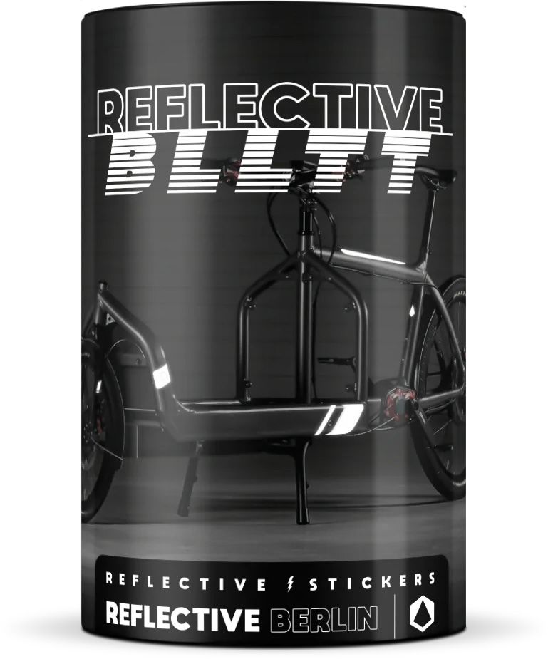 REFLEKTIERENDES BASIS RAHMENSET / stripes_black
