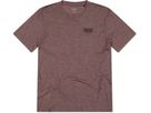 ZEPHYR Herren-Merino-Kurzarmshirt / chestnut / XXL
