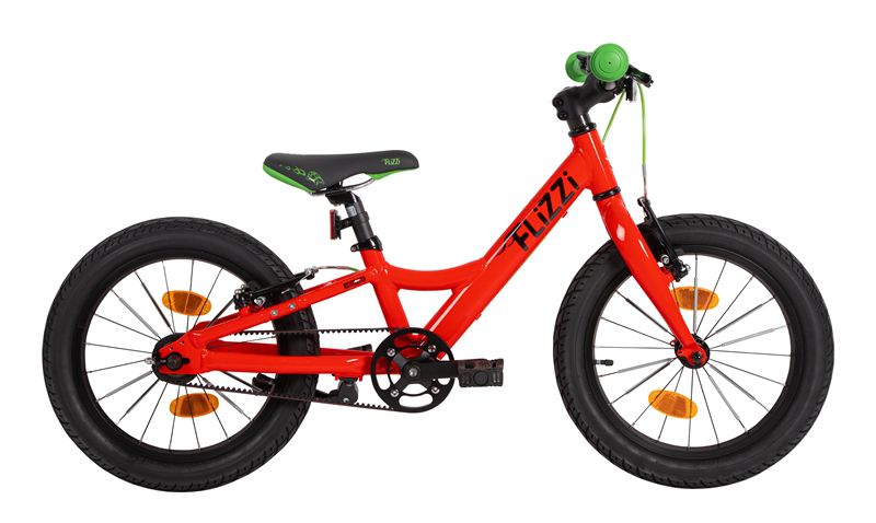 FLiZZi 16 RIEMEN Kindervelo / rot / 16 ZOLL