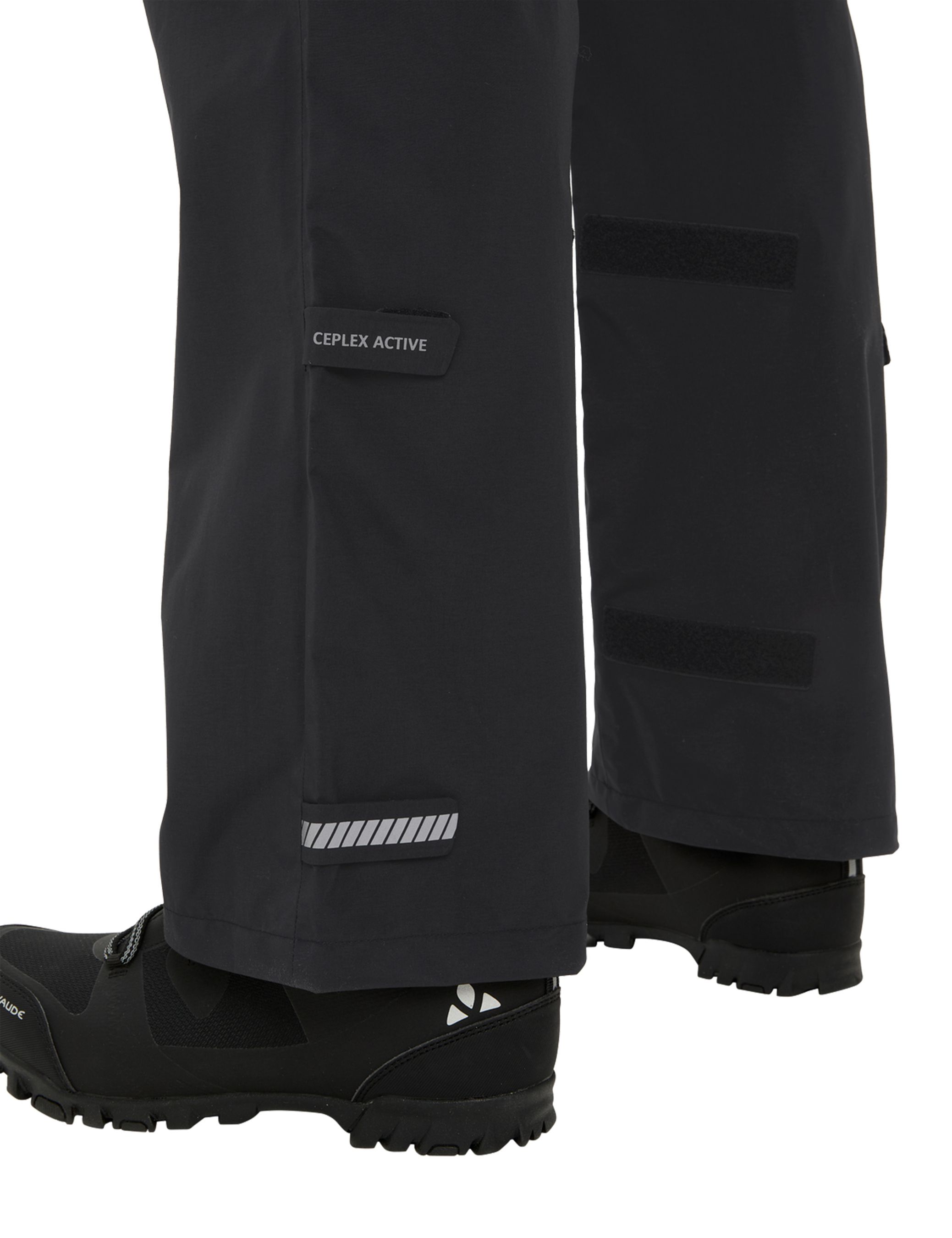 YARAS IV Herren-Regenhose / black / L