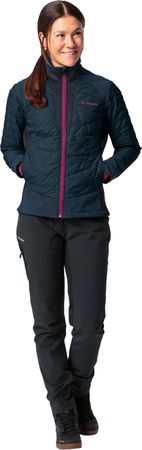 MINAKI III Damen-Loftjacke / dark sea uni / 34