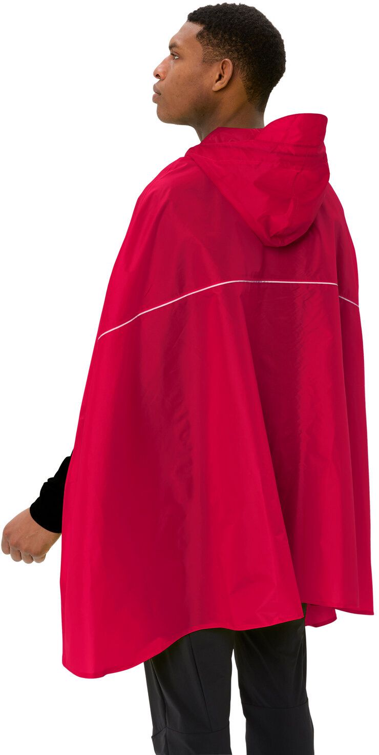 VALDIPINO Unisex-Regenponcho / red uni / XL